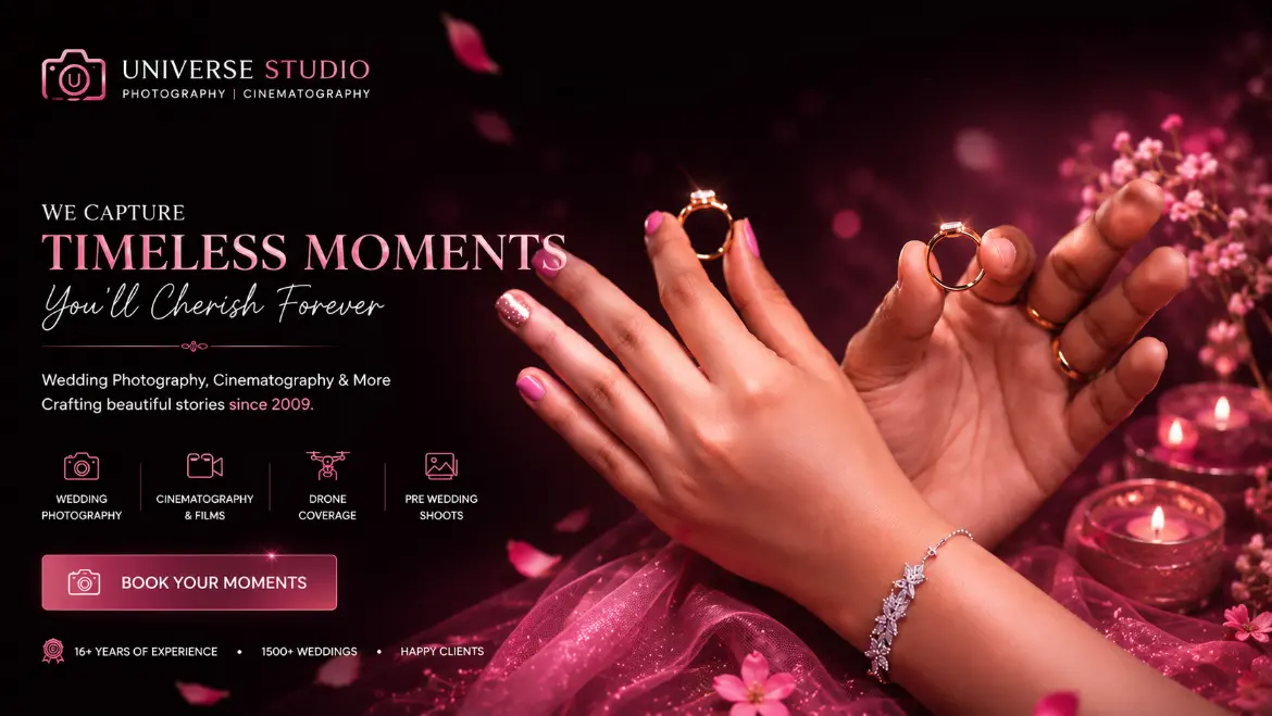 Best Wedding Photographer in Varanasi - Universe Studio